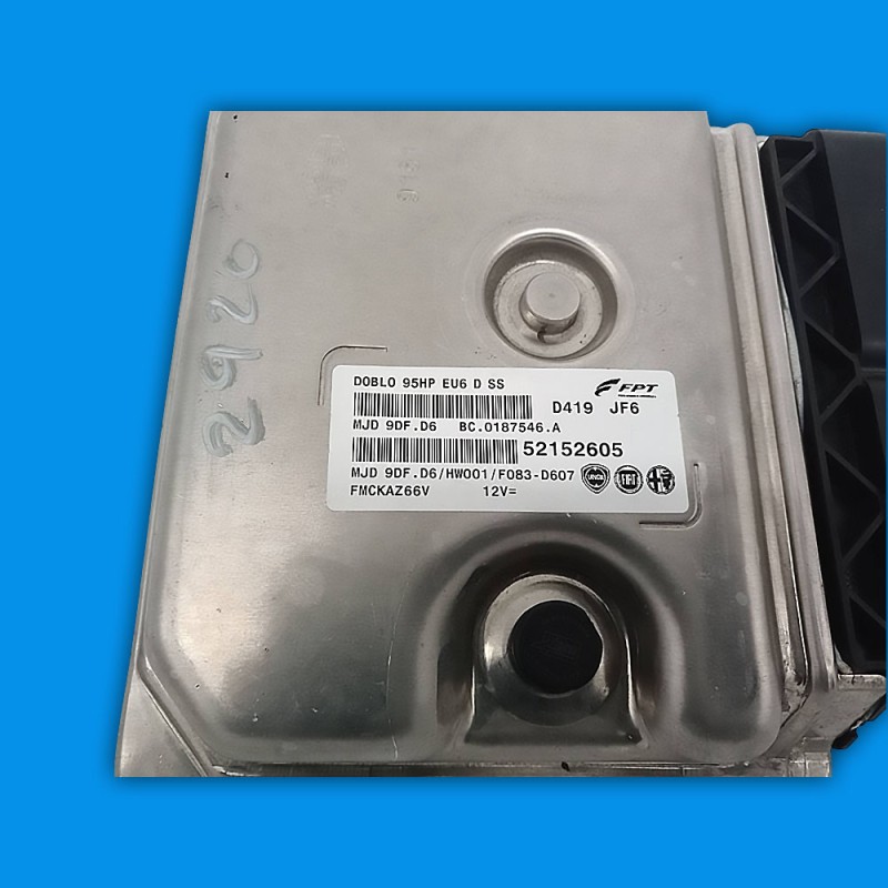 Fiat Doblo 1.3 Multijet Euro 6 Motor Beyni ECU 52152605