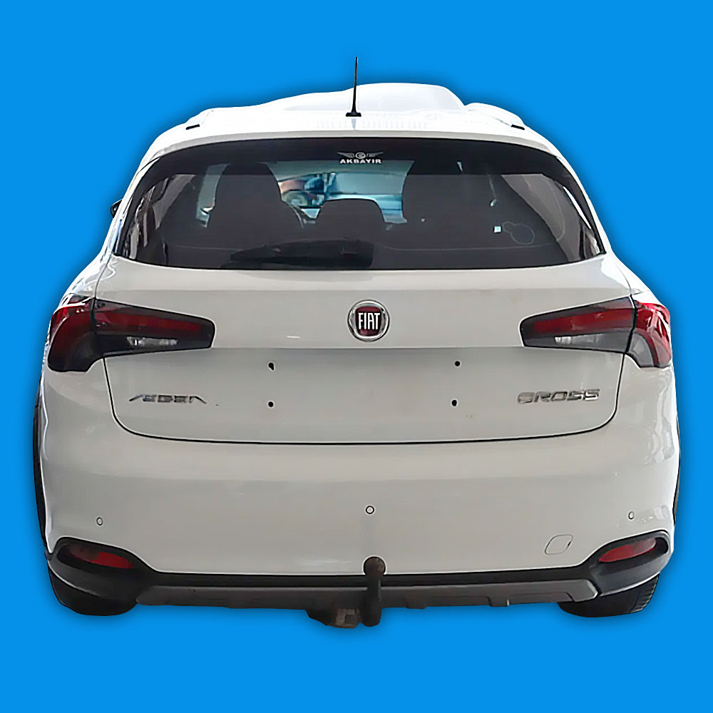 Fiat Egea Cross 1.4 Street Çıkma Arka Tampon Beyaz