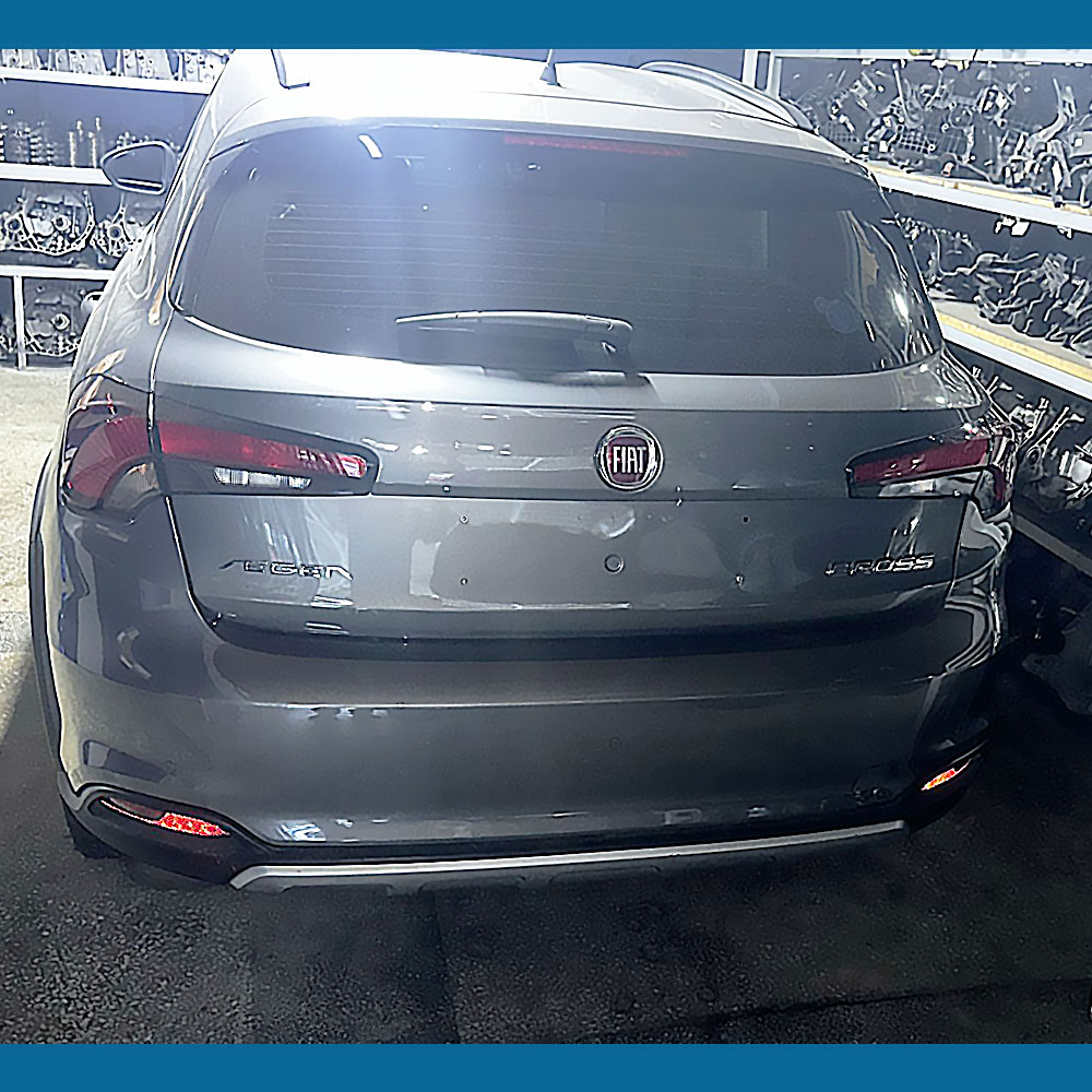 Fiat Egea Cross 1.4 Street Çıkma Arka Tampon Kurşun Gri